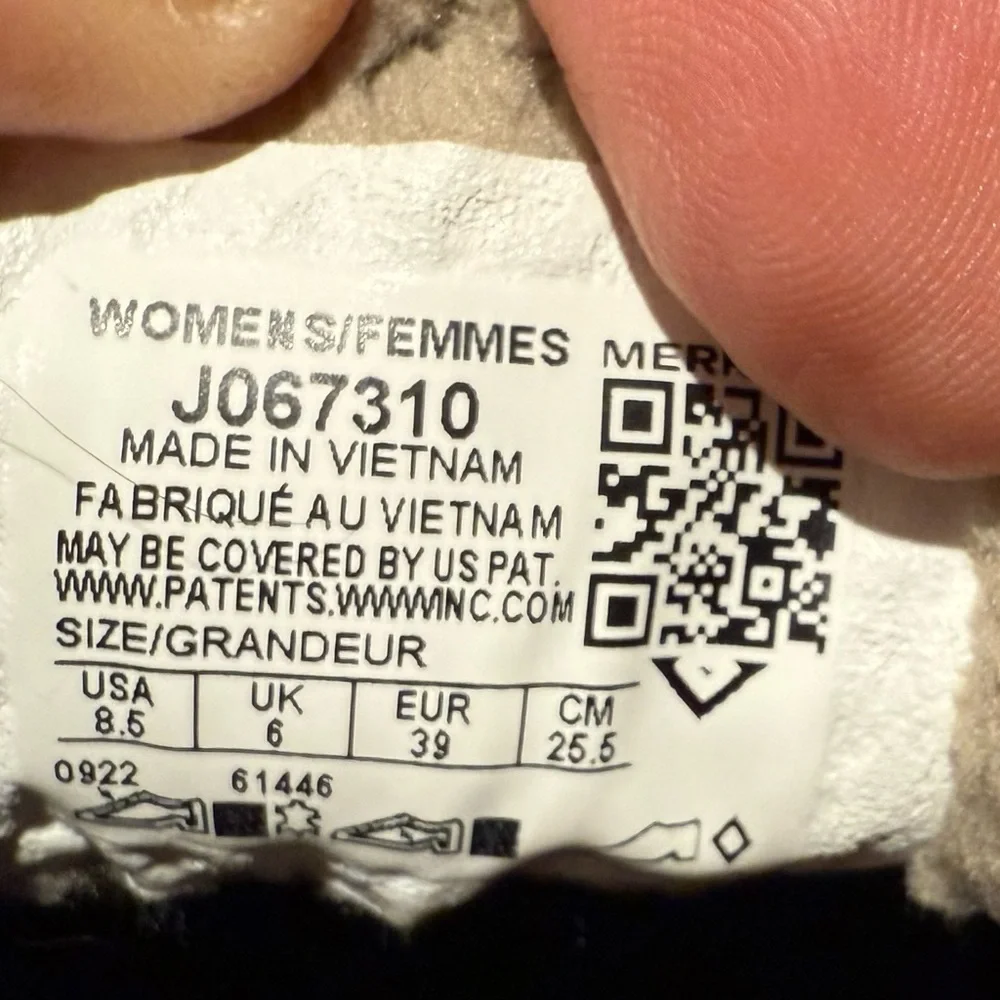 Merrell women’s  Quilted Slip-On Sneakers - Cream and Gray - Picture 10 of 10